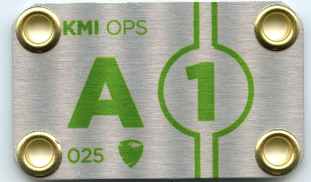 MCMTLN - Multicolored Metal Text Logo and Numbering